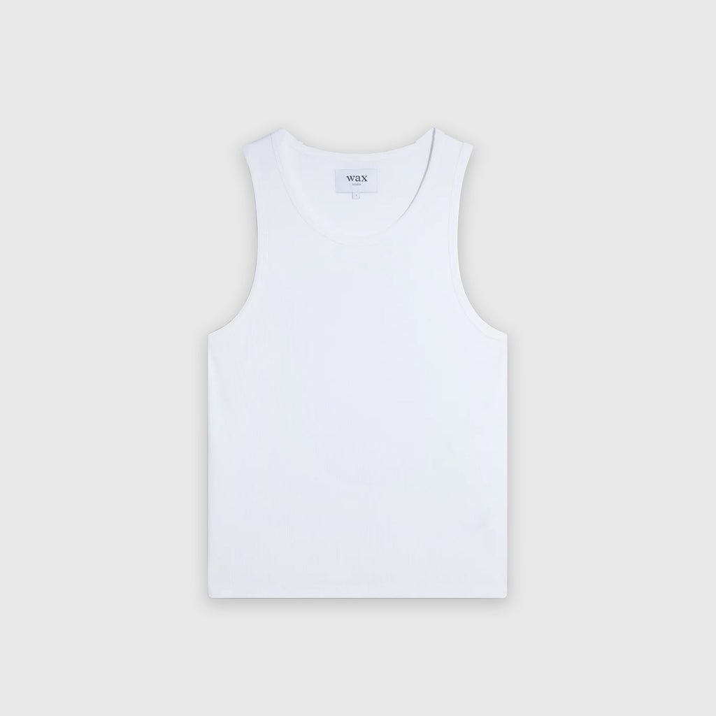 Wax Montague Vest - White - Front