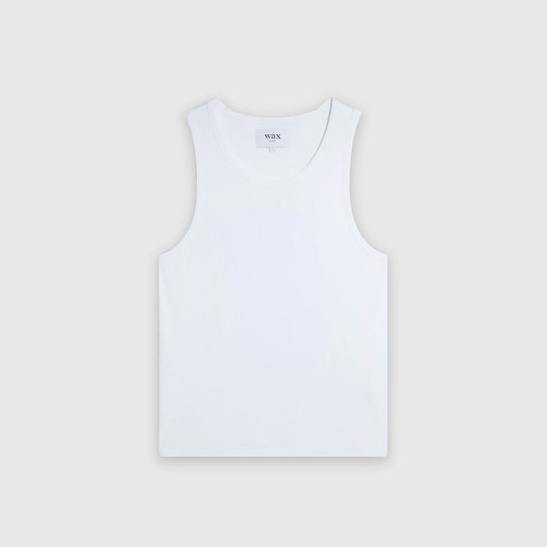 Wax Montague Vest - White - Front