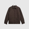 Wax Mount Reversible Overshirt - Dusty Brown - Front