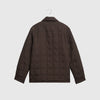 Wax Mount Reversible Overshirt - Dusty Brown - Back