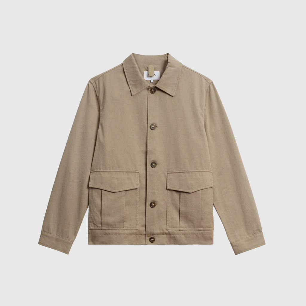 Wax Strand Jacket - Beige - Front