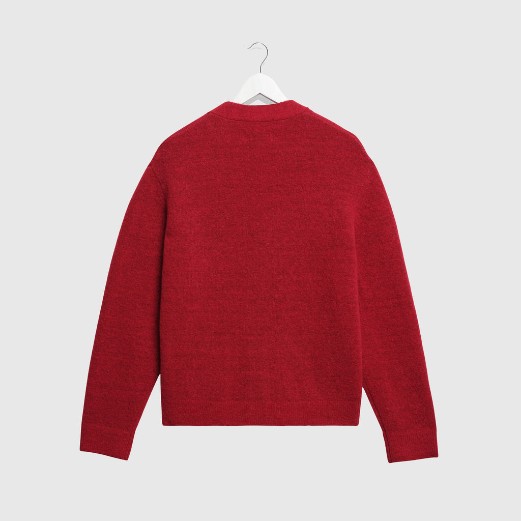 Wax Walker Cardigan - Red - Back