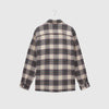 Wax Whiting Overshirt - Hutton Check Ecru / Green - Back