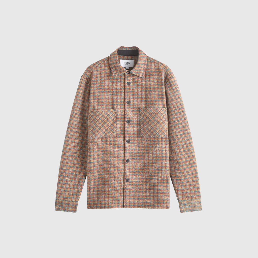 Wax Whiting Overshirt - Mini Check / Multi - Front