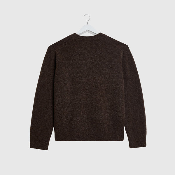 Wax Wilde Crew - Chocolate Brown - Back