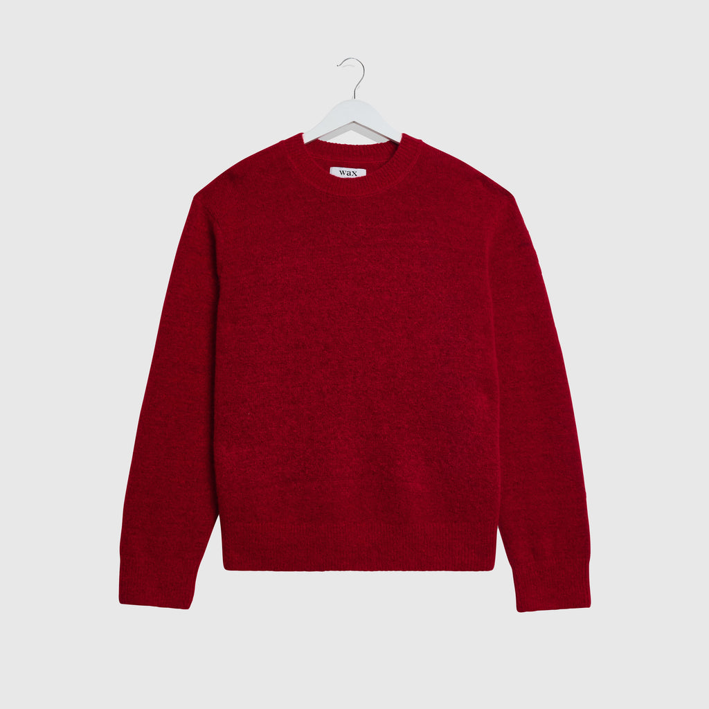 Wax Wilde Crew - Red - Front