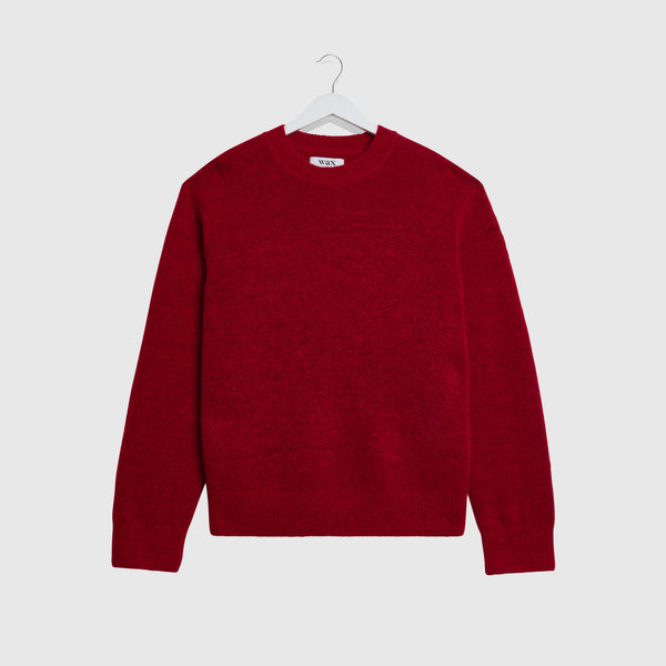 Wax Wilde Crew - Red - Front
