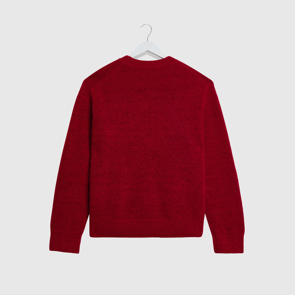 Wax Wilde Crew - Red - Back