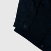 Wax Coleman Jacket - Heavy Double Weave Black - Front Close Up