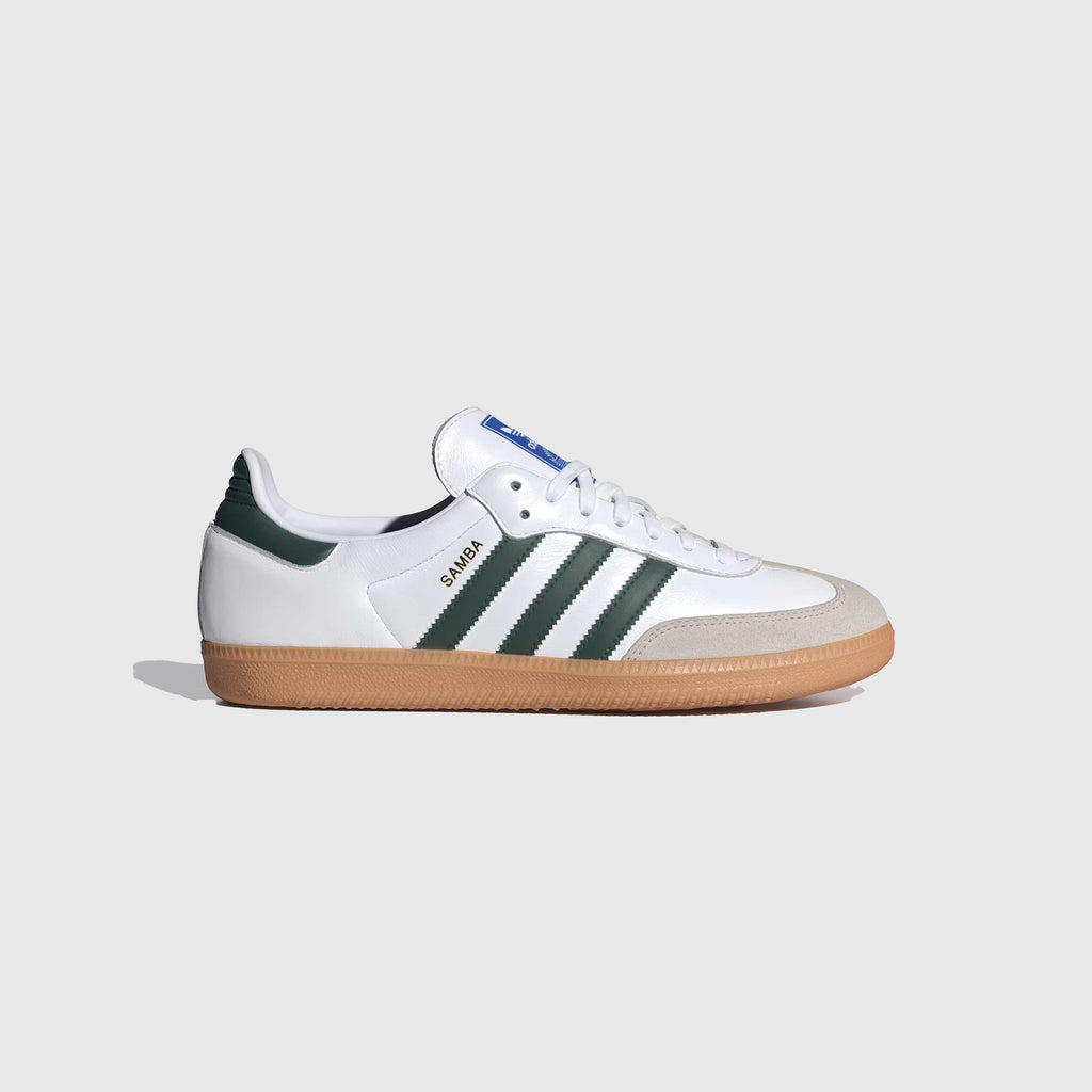 Adidas Samba OG - Cloud White / Collegiate Green / Gum