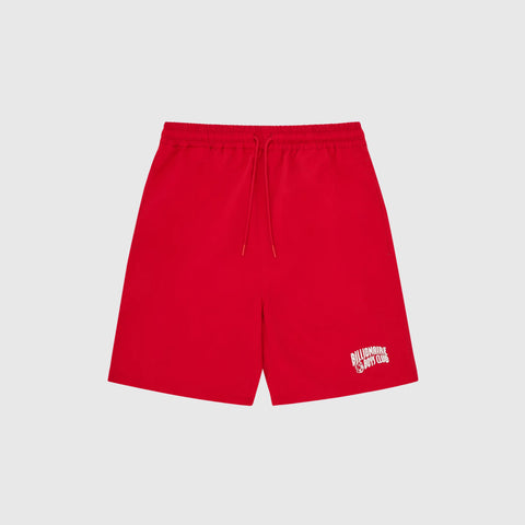 Billionaire Boys Club Diamonds & Dollars Water Reactive Swim Short - Red - Front