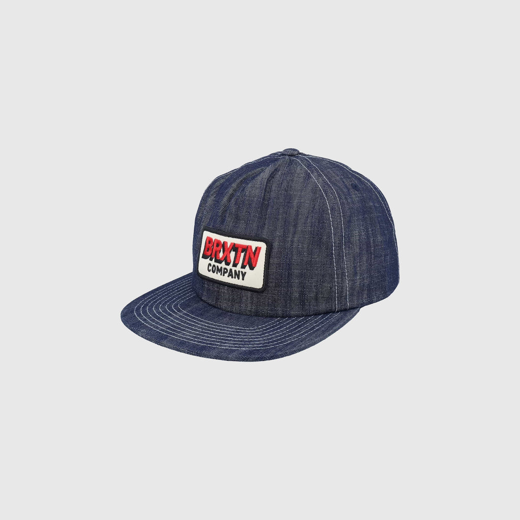 Brixton Payment MP Snapback - Denim - Front