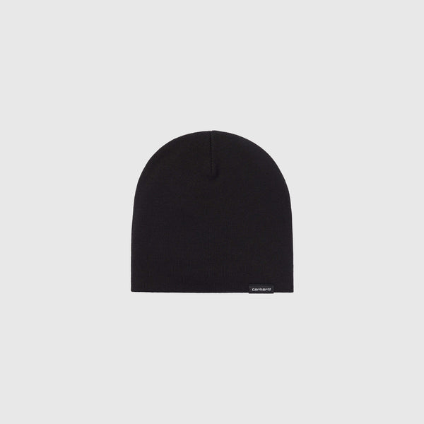 Carhartt WIP Scripter Beanie - Black - Front