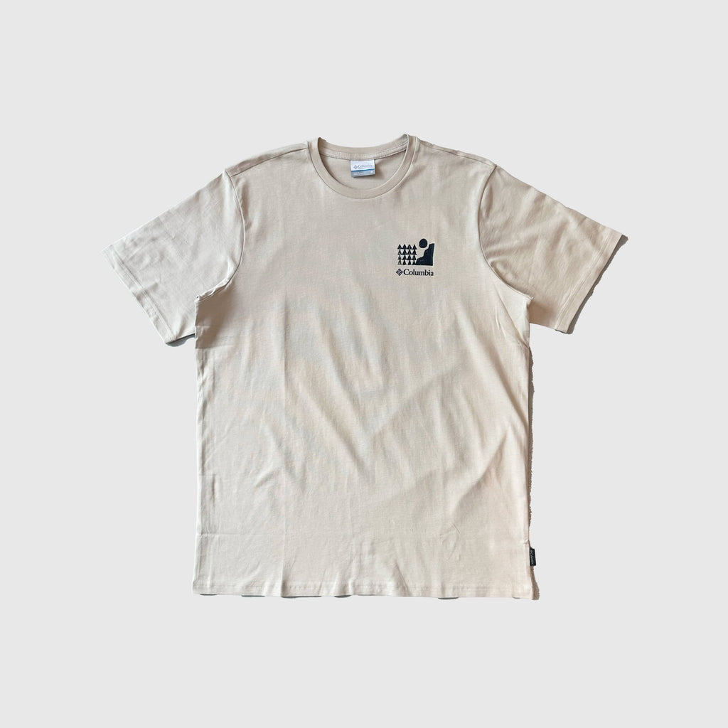 Columbia Explorers Canyon Back SS Tee - Dark Stone - Front