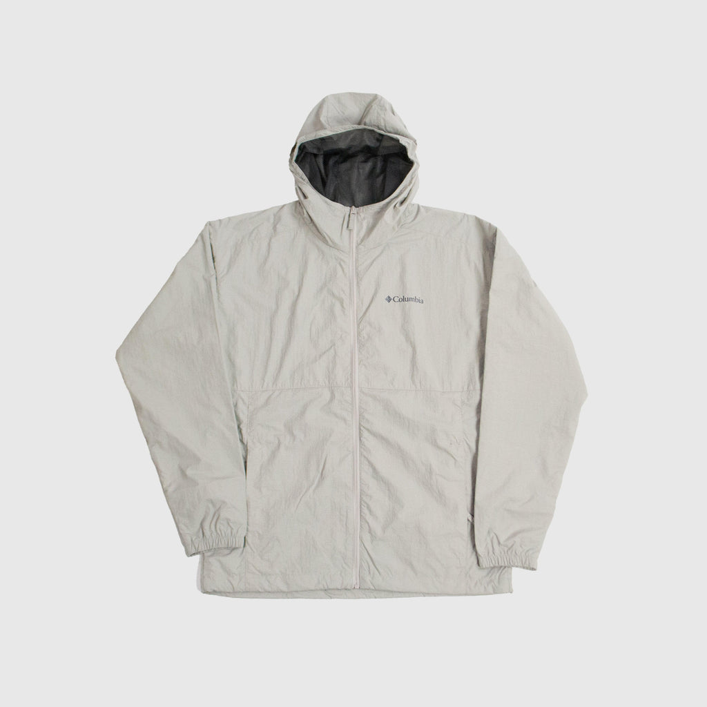 Columbia Yocum Ridge Lined Wind Jacket - Flint Grey - Front