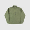 Columbia Fast Trek III Half Zip Fleece -  Stone Green / Shark