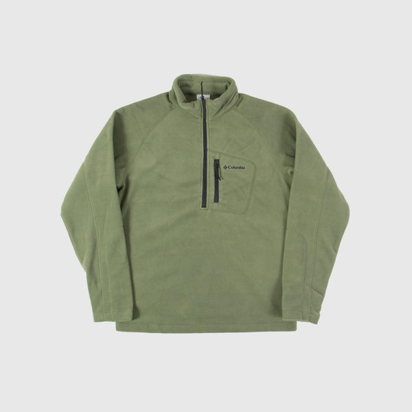 Columbia Fast Trek III Half Zip Fleece -  Stone Green / Shark