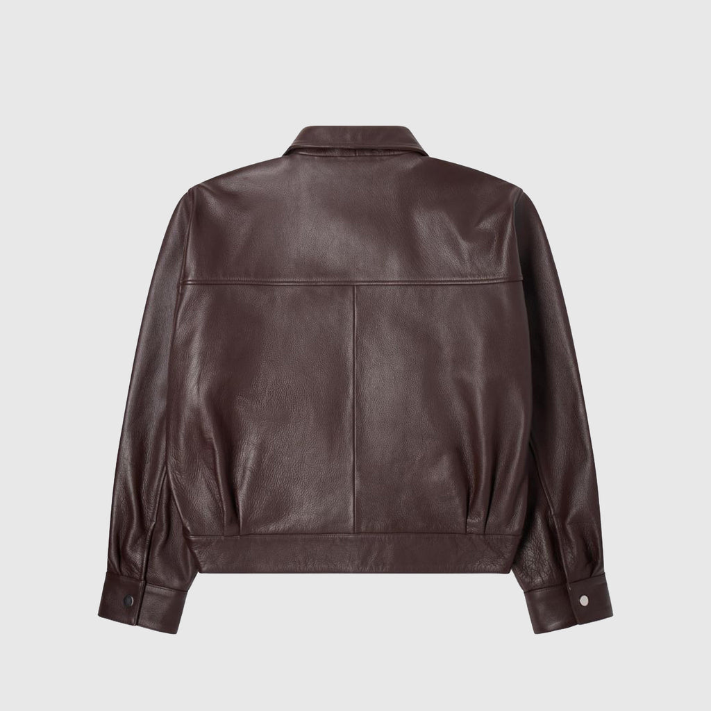 Edwin Dogma Jacket - Dark Brown - Back