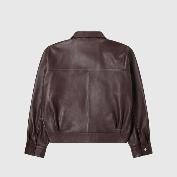 Edwin Dogma Jacket - Dark Brown - Back