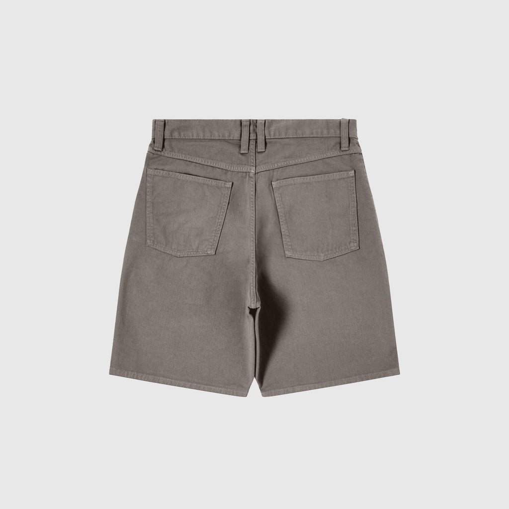 Edwin Tyrell Short - Brushed Nickle Garment Dyed - Back