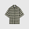 Edwin Millbury Shirt - Green / Black - Front