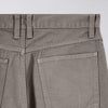 Edwin Tyrell Short - Brushed Nickle Garment Dyed - Back Close Up