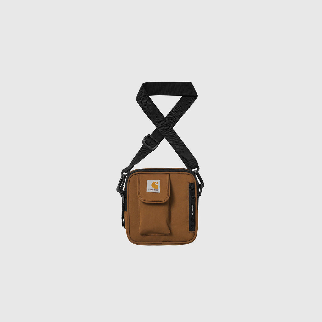 Carhartt WIP Essentials Bag, Small - Deep H Brown - Front