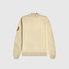Fred Perry Laurel Wreath Mock Neck Jumper - Oatmeal