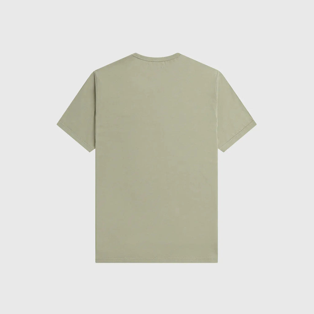 Fred Perry Ringer T-Shirt - Seagrass - Back