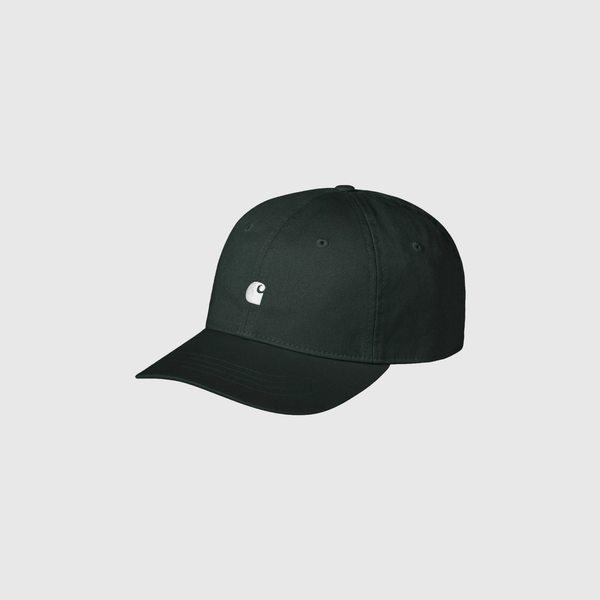 Carhartt WIP Madison Logo Cap - Dark Scarab / White