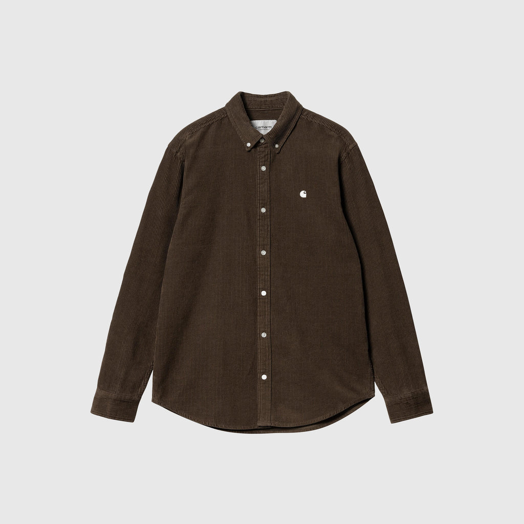 Carhartt WIP L/S Madison Cord Shirt - Buckeye / Wax Carhartt WIP L/S Madison Cord Shirt - Buckeye / Wax 