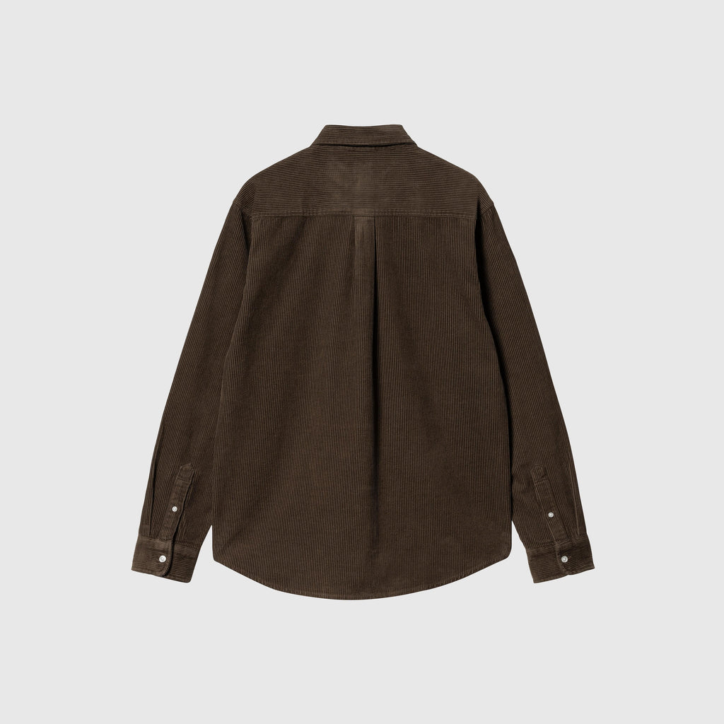 Carhartt WIP L/S Madison Cord Shirt - Buckeye / Wax