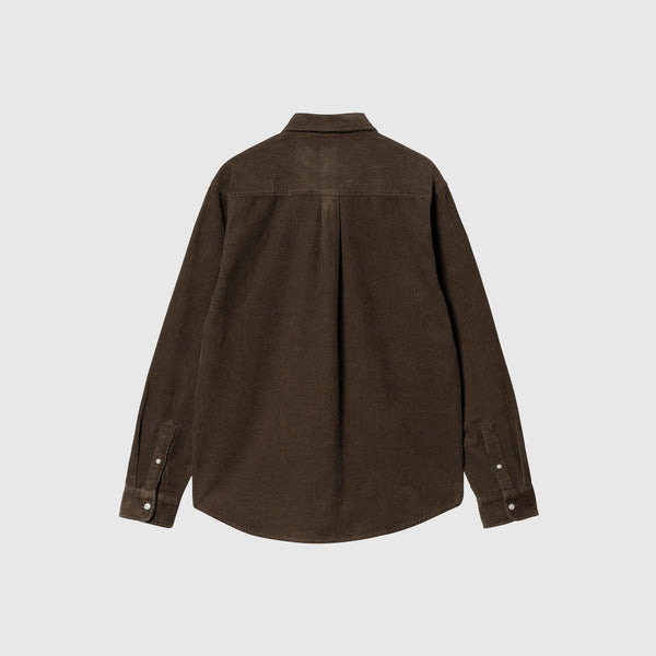 Carhartt WIP L/S Madison Cord Shirt - Buckeye / Wax