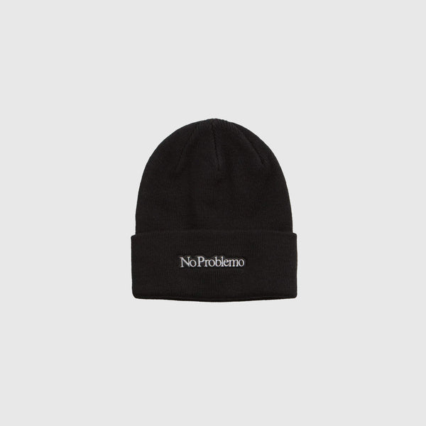 No Problemo Mini Problemo Beanie - Black - Front