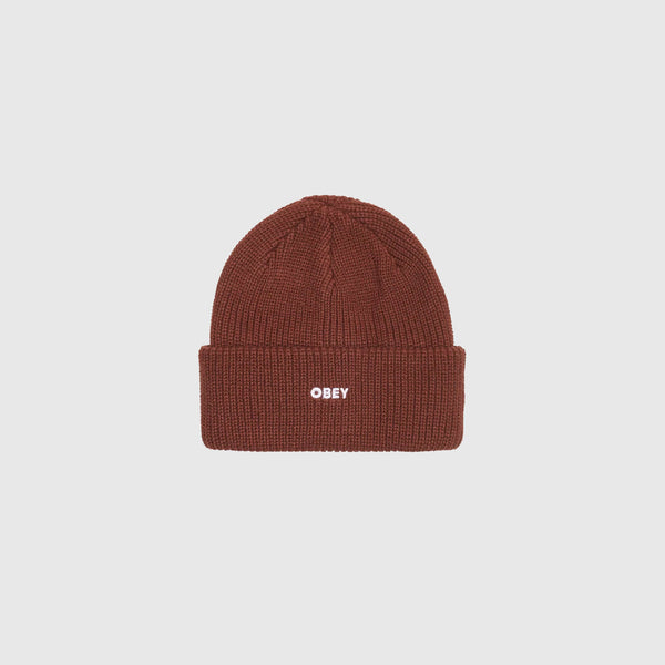 Obey Future Beanie - Sepia - Front