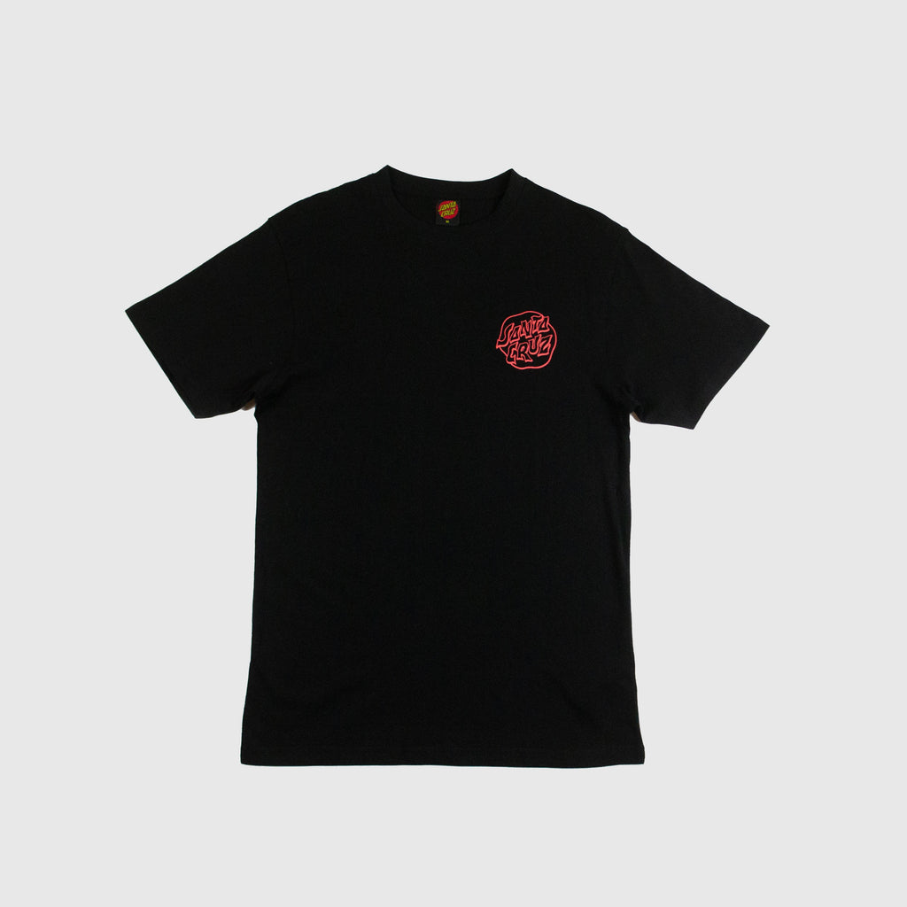 Santa Cruz Fever Dream Dot T - Black - Front