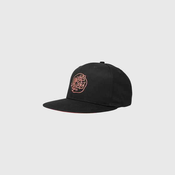 Santa Cruz Fever Dream Dot Cap - Black
