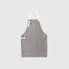 Service Works House Gingham Apron - Black - Front