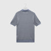 Wax Naples Polo - Mini Geo Light Blue - Back