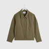 Wax Eldon Jacket - Linen Crinkle Khaki - Front