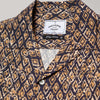 Portuguese Flannel Losan - Navy - Close Up