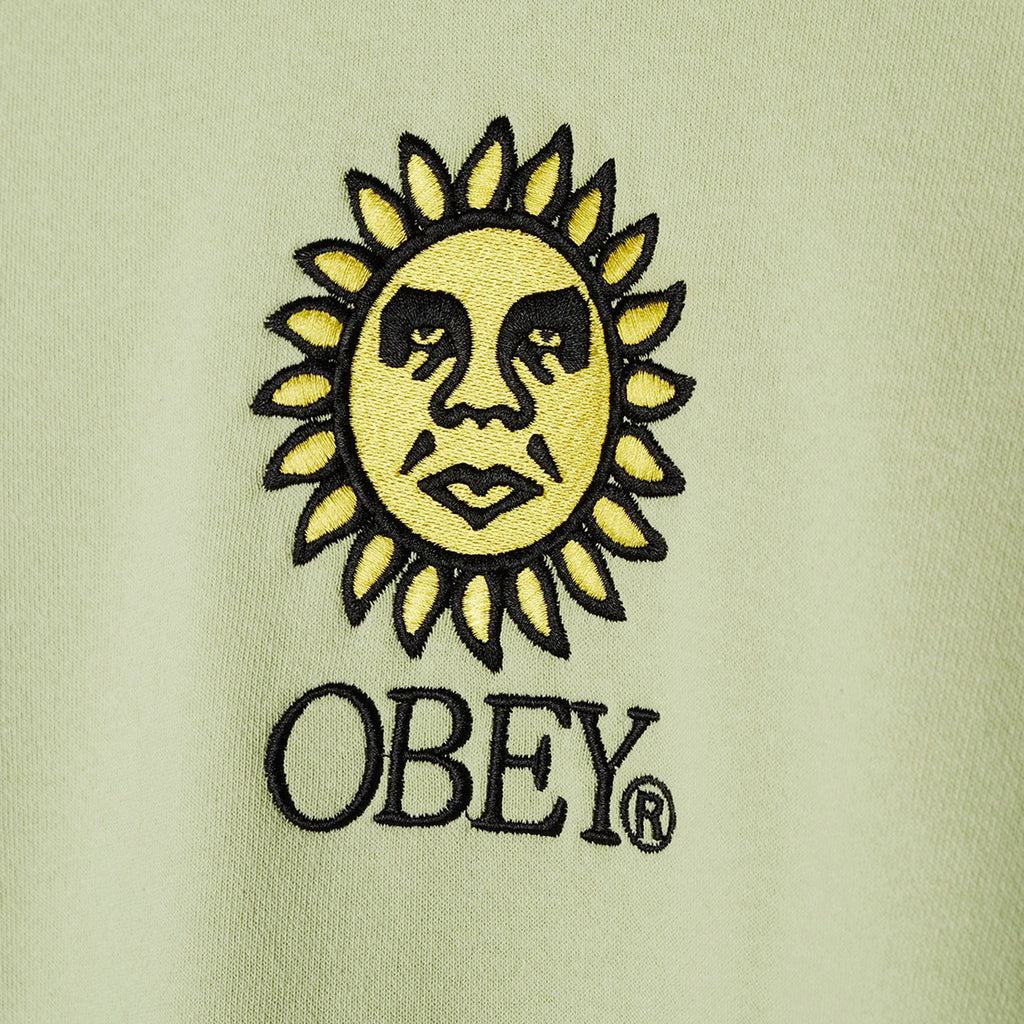Obey Sunshine Hood - Cucumber - Close Up