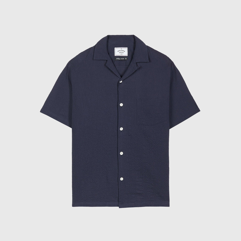 Portuguese Flannel Flame - Navy - Front