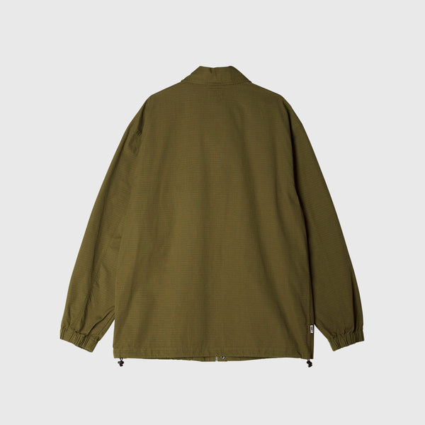 Obey Disclose Jacket - Field Green - Back