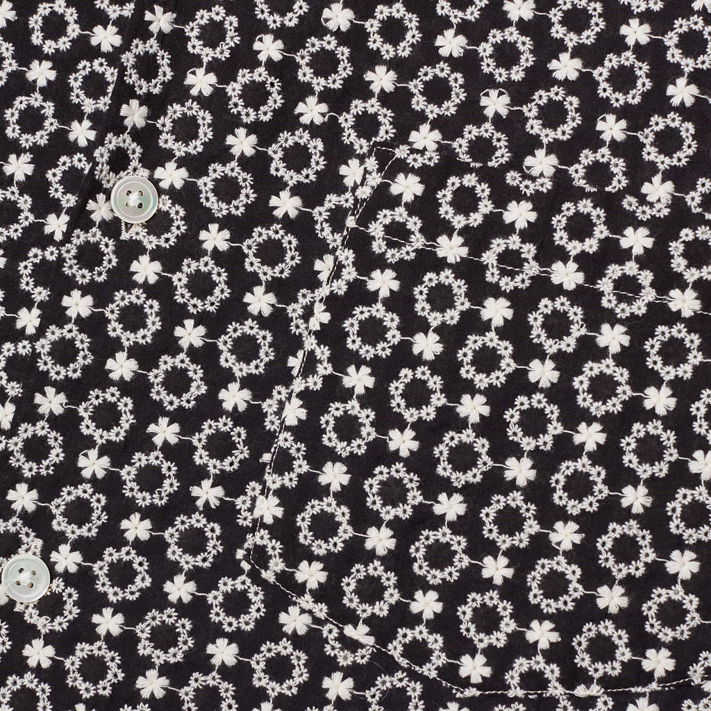 Portuguese Flannel Folclore 3 - Black - Close Up