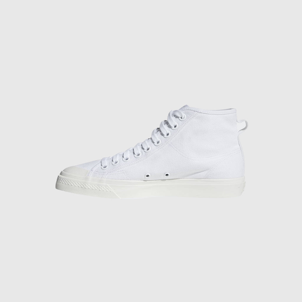 Adidas Nizza Hi - White / Off White Inner Outside