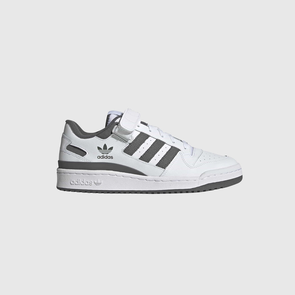 Adidas Forum Low - White / Four Grey / White Side 
