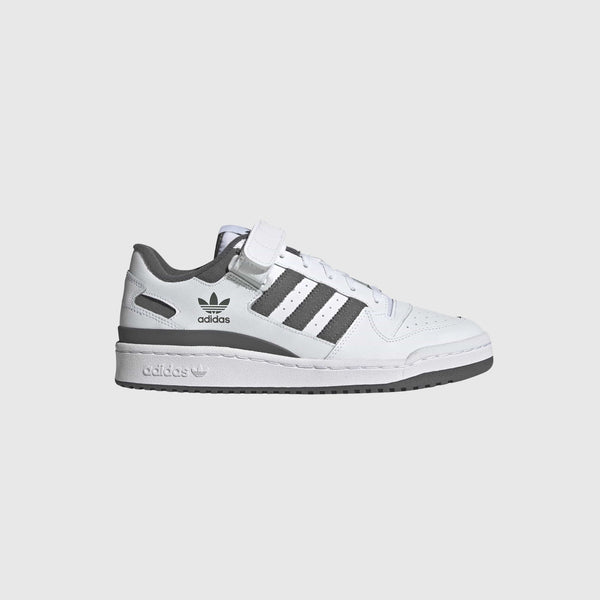 Adidas Forum Low - White / Four Grey / White Side 