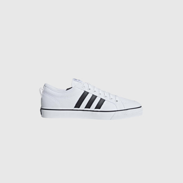 Adidas Nizza - Cloud White / Core Black / Cloud White Side