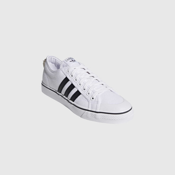 Adidas Nizza - Cloud White / Core Black / Cloud White Front